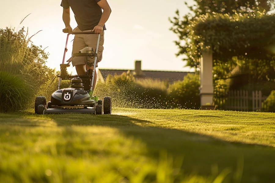 best rated battery mower